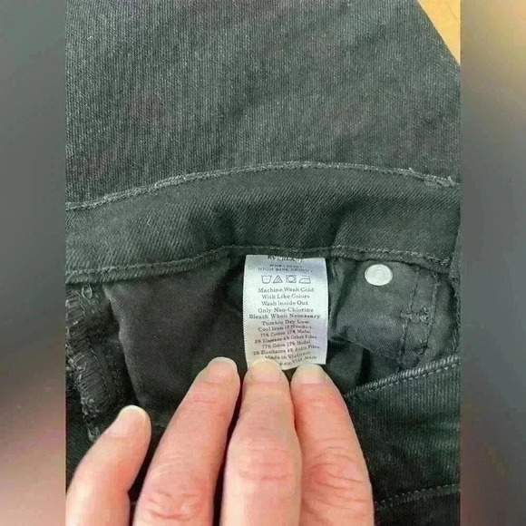 Everlane high rise  skinny jeans , sz 28 - Picture 8 of 9